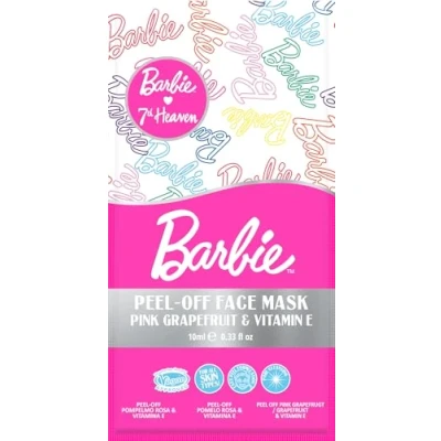 Image of 7th Heaven Barbie Pink Grapefruit &amp; Vitamin E Peel Off Face Mask Pore Cleansing For All Skin Types