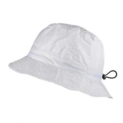 Image of Toutacoo, Adjustable Bucket Rain Hat in Nylon (06 White/ 02)