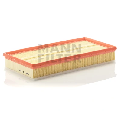 Image of 180129601, 180129601B, L180129607, L180129607B, L1J0129620A Air Filter MANN C 37 153/1 60mm 185mm 364mm Insert VOLKSWAGEN: Golf 4