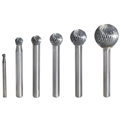 Image of KS Tools 515.3285 Hard metal ball milling burr form D, 12mm