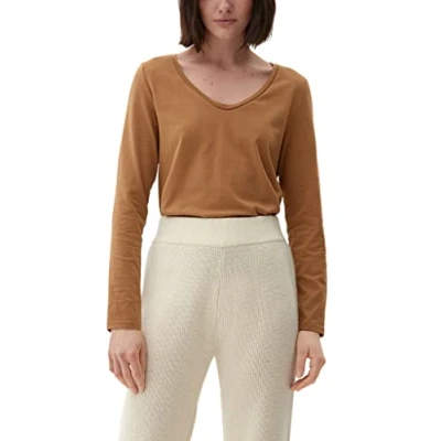 Image of s.Oliver Women&#039;s 2125513 T Shirts Long Sleeve, Braun 8469, UK 6