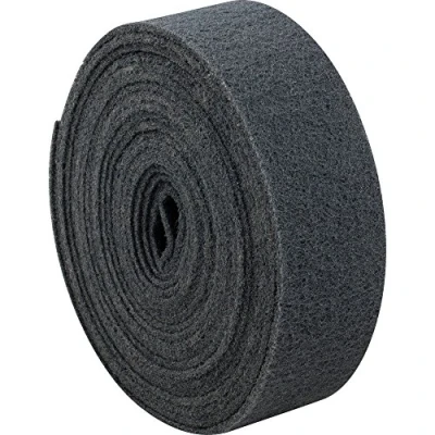 Image of PFERD Fleece Tape Roll 100 mm x 10 m Silicon Carbide SiC400 45018440 for Fine Sanding &amp; Finish