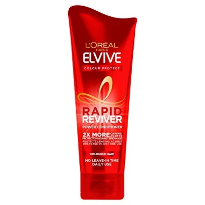 Image of L’Oreal Elvive Colour Protect Rapid Reviver Coloured Hair Power Conditioner, 180 ml