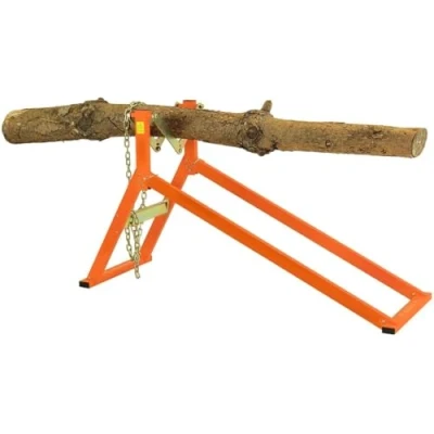 Image of Forest Master USH Ultimate Log Sawhorse Heavy Duty Holder for Efficient Wood Cutting Supports Logs up to 6m, 360mm Diameter Portable and Foldable DIY Professional Use