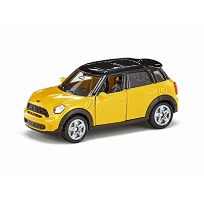 Image of siku 1454, MINI Countryman, Metal/Plastic, Yellow/Black, Opening doors