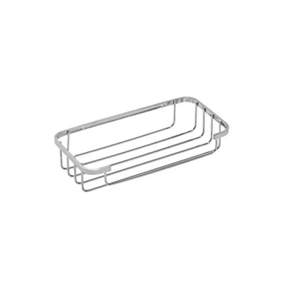 Image of Croydex Stainless Steel Cosmetic Bathroom Basket Shower Caddy, 10 Year Rust Free Guarantee