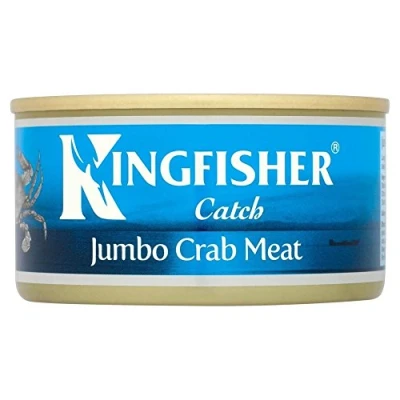 Image of Kingfisher Jumbo Crabmeat in Brine (170g) Pack of 6