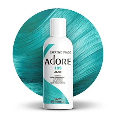 Image of Adore Shining Semi Permanent Hair Colour, 195 Jade