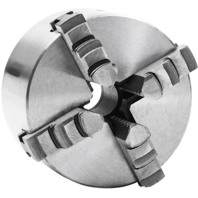 Image of vidaXL 4 Jaw Self Centering Lathe Chuck 100 mm Steel