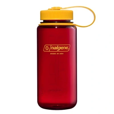 Image of Nalgene Water Bottle Lightweight Sustain Tritan BPA Free Shatterproof for Backpacking, Hiking, Gym, 16 OZ, Wide Mouth, Laker