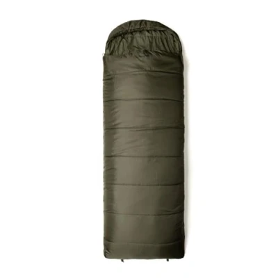 Image of Snugpak Nautilus WGTE Sleeping Bag All Season Sleep Convertible to Quilt, Isofibre Insulation, Elastic Drawcord Hood, Dual Zip Warm for Camping, Hiking Olive (RZ)