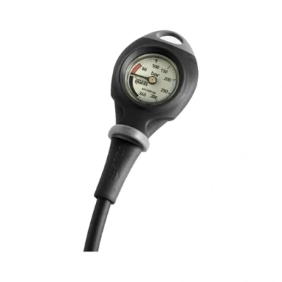 Image of Mares Unisex&#039;s Instrument Mission 1 Pressure Gauge Black, One Size