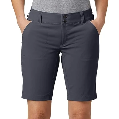 Image of Columbia Women’s Long Hiking Shorts, Saturday Trail Short, Nylon, India Ink, Size: 2, AK4028