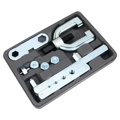 Image of Performance Tool W80672 IOS (Bubble) Brake Line Flaring Set Multiple Die Sizes for Crack Free Flares in Tubing from 4.75 mm to 10