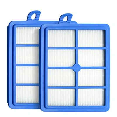 Image of Benfosh Pack of 2 HEPA Filter Replacement Parts Compatible with Electrolux H12 EL4100 EL6986A EL4050 ZE346B ZUA3840P ZTI7635, for Philips FC9080 FC9081 FC9082 FC9083 FC9084 Washable