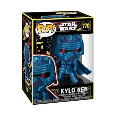 Image of Funko POP! Star Wars: SW EP7 Kylo Ren (Retro) Wars Episode 7 Collectable Vinyl Figure Gift Idea Official Merchandise Toys for Kids &amp; Adults Movies Fans