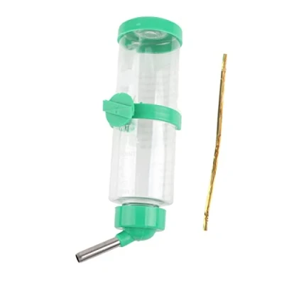 Image of HEEPDD 250ml Hamster Water Bottle, No Drip Small Animal Automatic Drinking Bottle Cage Fixed Dispenser for Rodent Mice Gerbil Rat Chinchillas Guinea Pig Squirrel Rabbit