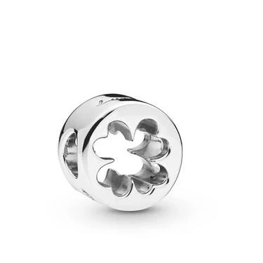 Image of Pandora Luck &amp; Courage Four Leaf Clover Charm 797868