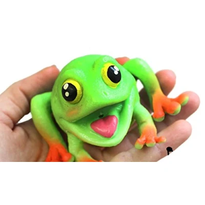 Image of Keycraft Squeezy Frog &amp; Spawn