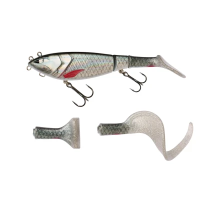 Image of Berkley Zilla Tailswinger, Fishing Hook, Hard Lure, the First Jointed Tailbait on Market With Amazing Swimming Action and Huge Versatility, PredatorFishing, Pike, Unisex, Roach, 89g 180mm