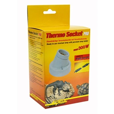 Image of Lucky Reptile Thermo Socket Pro, Ready to Use Terrarium Light with Porcelain and Plug Play System