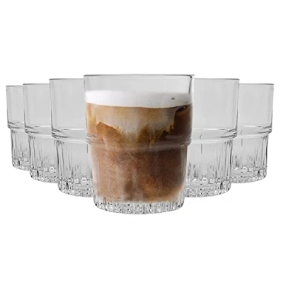 Image of Duralex Empilable Stackable Drinking Glasses 200ml Tumblers for Water, Juice Pack of 12