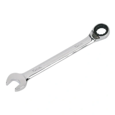 Image of Sealey Premier Reversible Ratchet Combination Spanner 19mm