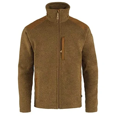 Image of Fjallraven F81328 230 Buck Fleece, Men, Chestnut, S