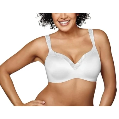 Image of Playtex Women&#039;s Secrets Body Revelations Underwire Bra Solid, White, 40DD