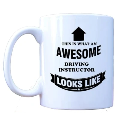 Image of This Is What An Awesome driving instructor Looks Like Tea/Coffee Mug/Cup Great Gift Idea