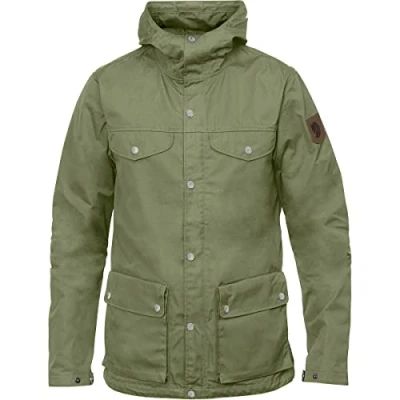 Image of Fjällräven Greenland Jacket Waterproof jacket, Men&#039;s, Size: Medium, Green