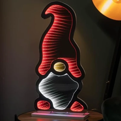 Image of Samuel ALEXANDER 60cm Light up Christmas Gonk Infinity Decoration with Multi Coloured LEDs