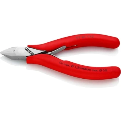 Image of Knipex Electronics Diagonal Cutter with multi component grips 115 mm 77 41