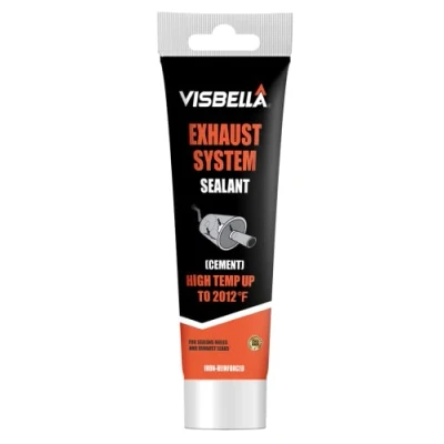 Image of Visbella 75 g Exhaust Repair Paste Sealant Heat Resistant High Gas Tightness Assembly System Kit for Car Muffler, Tailpipes, Catalytic Converters