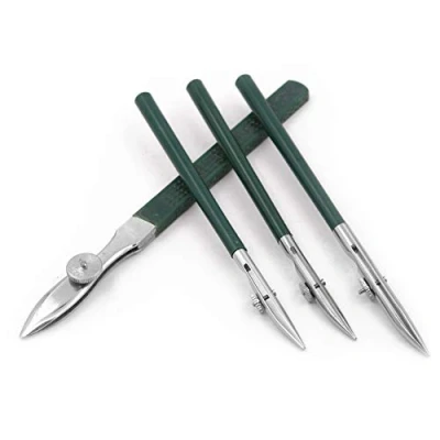Image of 4 Pieces Adjustable Art Ruling Pen,Bill Duck Pen Straight Line Drawing Tool For Masking Fluid Fine Lines Painting(117,118,119,120)