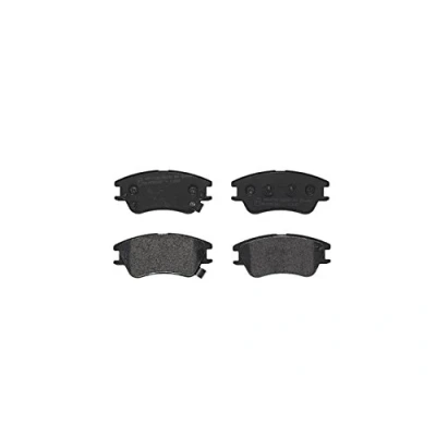 Image of 5810102A10, 5810105A10, 5810105A30 Brake pad set BREMBO P 30 027 with acoustic wear warning without accessories HYUNDAI: Amica / Atoz