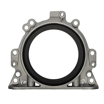 Image of 028103171B Crankshaft Seal AJUSA 71008000 with housing VOLKSWAGEN: Polo III Hatchback, Transporter 4, Lupo / 3L, AUDI: A4 B5 Avant, Saloon