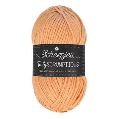 Image of Scheepjes Truly Scrumptious 332 Orange Cheesecake Yarn 1x100g