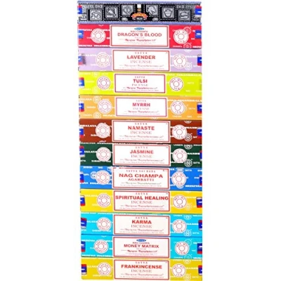 Image of Satya Incense Sticks, Series 1, 12x15g