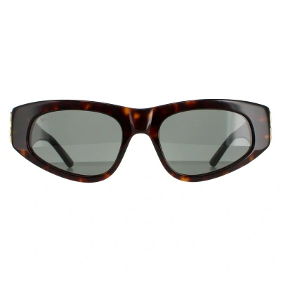 Image of Sunglasses Balenciaga Bb0095s col. 002 Woman Cat eye Havana