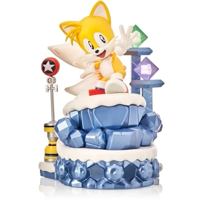 Image of CC Countdown Characters 2024 Sonic the Hedgehog Tails Collectible Figure Official SEGA Merchandise Buildable Advent Calendar Statue