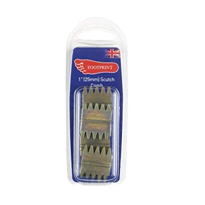 Image of Footprint 5782 5 Pack Wallet of 1 Inch (25mm) Scutch Combs, Set Pieces