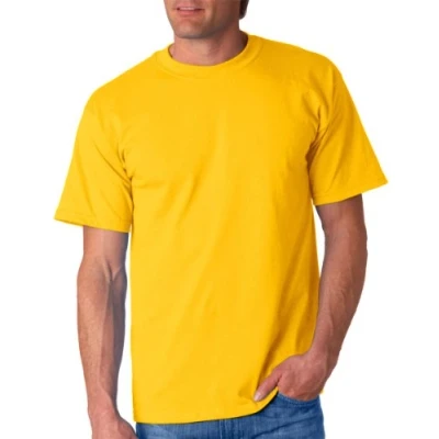 Image of Gildan Men&#039;s G2000 Ultra Cotton Adult T Shirt, Gold, XL