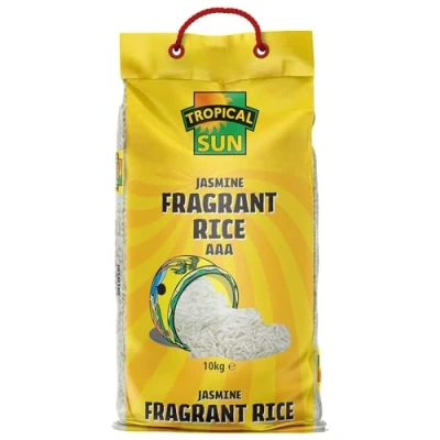 Image of Tropical Sun Jasmine Fragrant Rice 10KG AAA Premium White