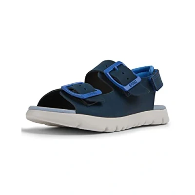 Image of Camper Oruga Kids K800429 2 Strap Sandal, Blue 009, 1 UK Child