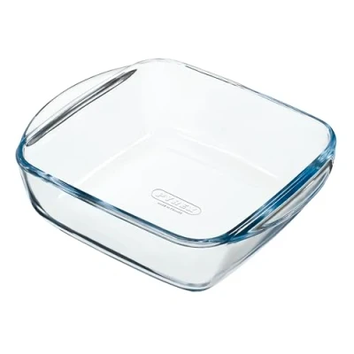 Image of PYREX Prepware Rectangular Glass Dish 23 x 15 cm 1.1 L