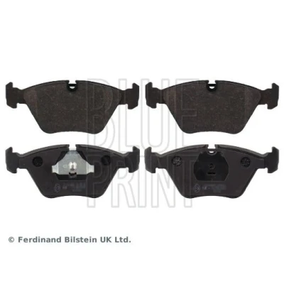 Image of JLM1829, JLM20702, JLM21222, JLM21917, MJE2001AA Brake pad set BLUE PRINT ADJ134235 Front Axle prepared for wear indicator with piston clip