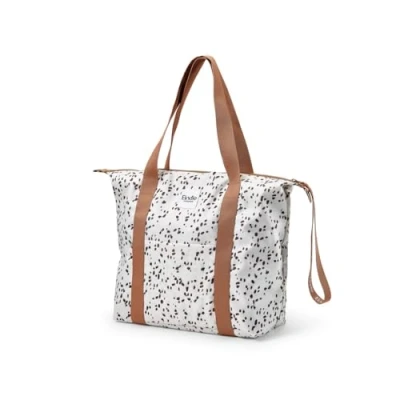 Image of Elodie Details Changing Bag Soft Shell Tote Nappy Stroller Strap and Mat Included Dalmatian Dots