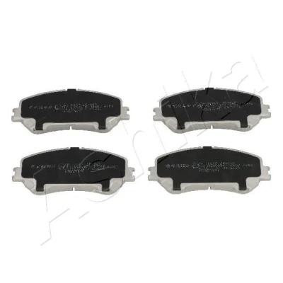 Image of D10604BA0A, D10604CA0A, D10604EA0A, D10604EA0AVA, D1M604BA0A Brake pad set ASHIKA 50 01 160 Front Axle with acoustic wear warning without accessories