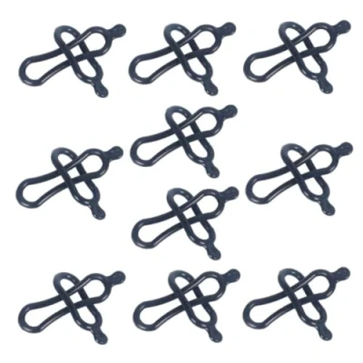 Image of Wedhapy Bicycle silicone Bands bike Stretch straps Cycling flashlight mount Holder Fixing Tie 20PCS bandbicycle band handlebar strap